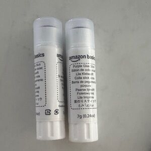 10/$10-Amazon Basics Purple Glue Sticks